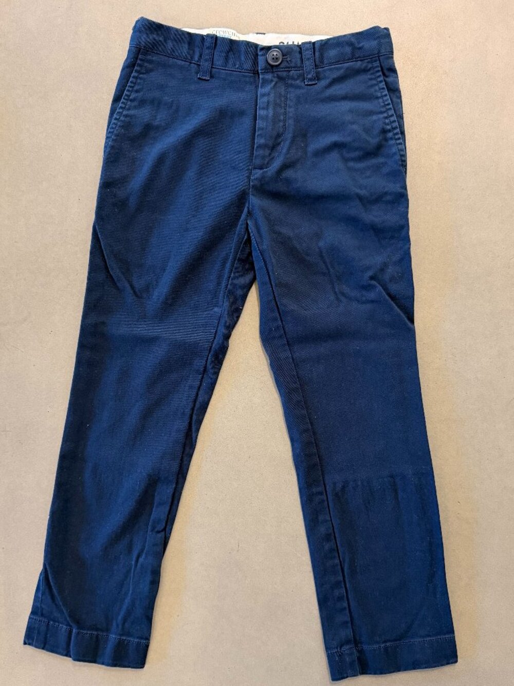 Crewcuts Boys Navy Slim Stretch Chino Pants Size 6